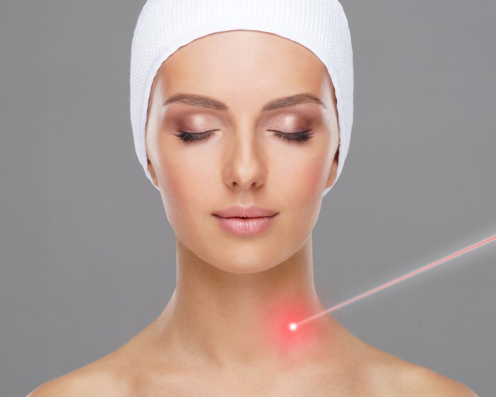Laser mole removal image